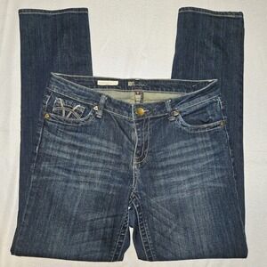 KUT from the Kloth Stevie Straight Leg Jeans Dark Wash Women's Size 8 99% cotton